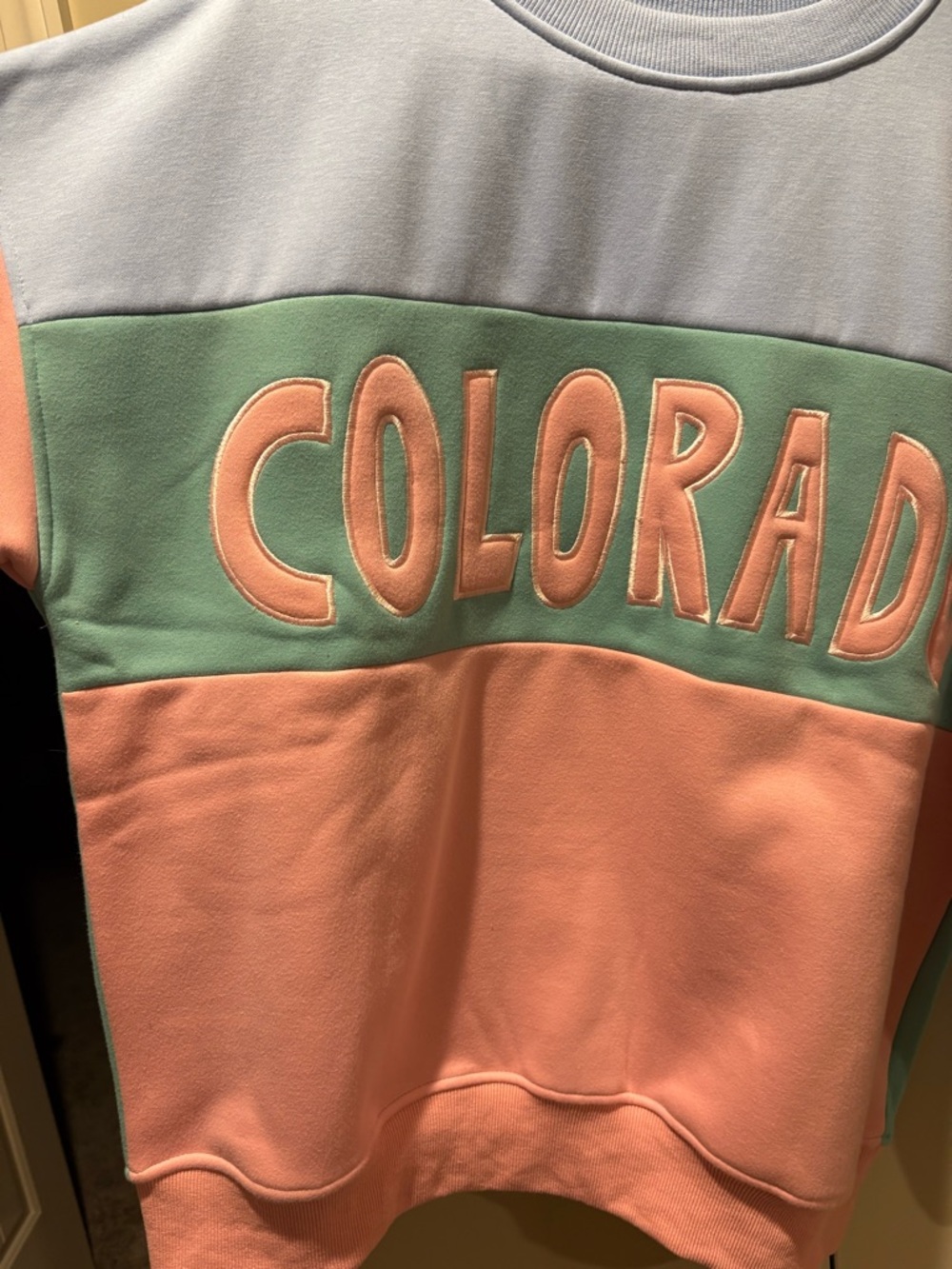 Colorado Color Block Sweatshirt - Picture 2 of 6